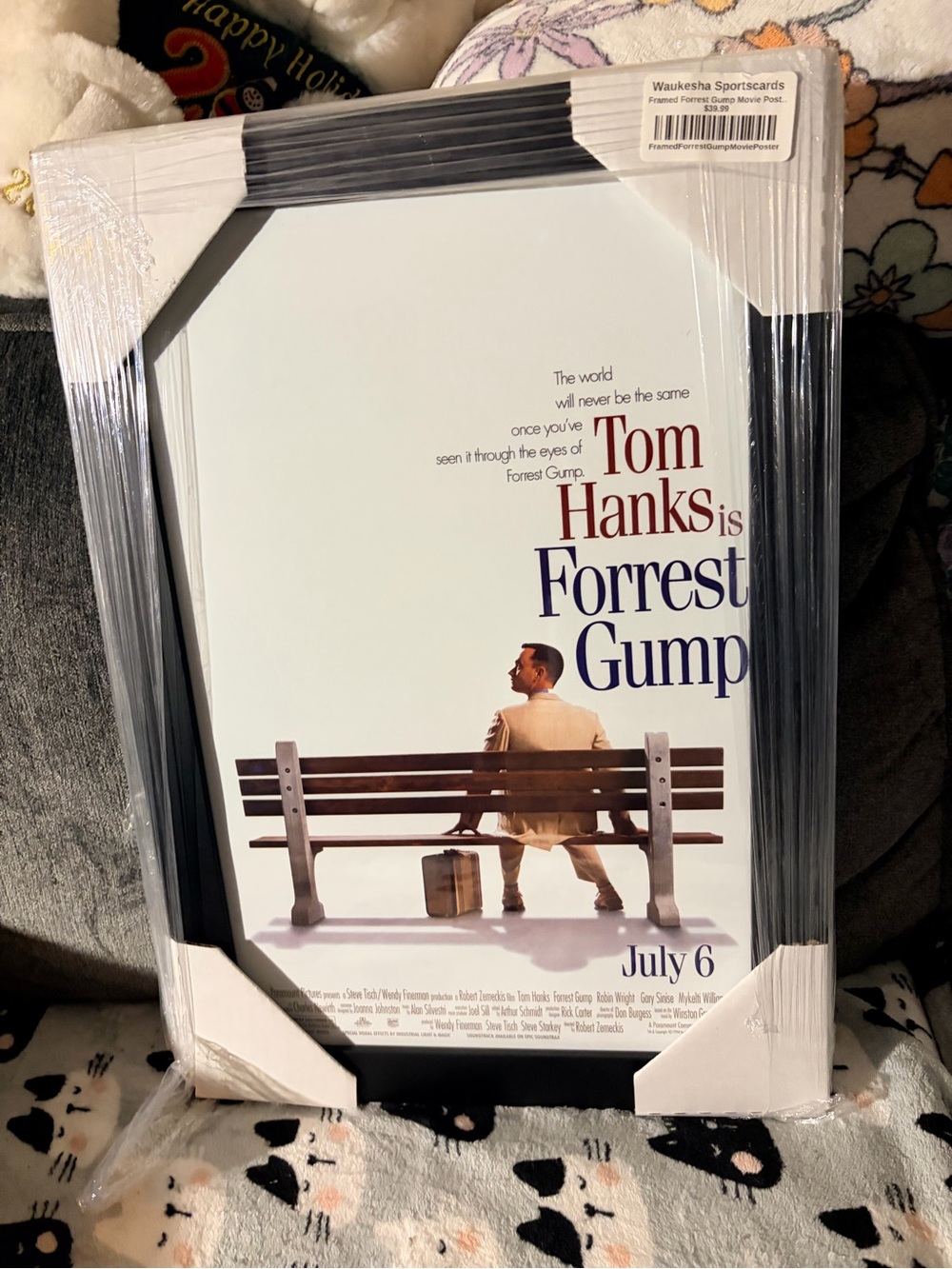 Forrest Gump Tom Hanks Small Framed Movie Poster